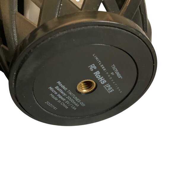 Tikitunes Wireless Bluetooth Outdoor/Indoor Speaker Pair LED Flickering Ambiance - Picture 2 of 9